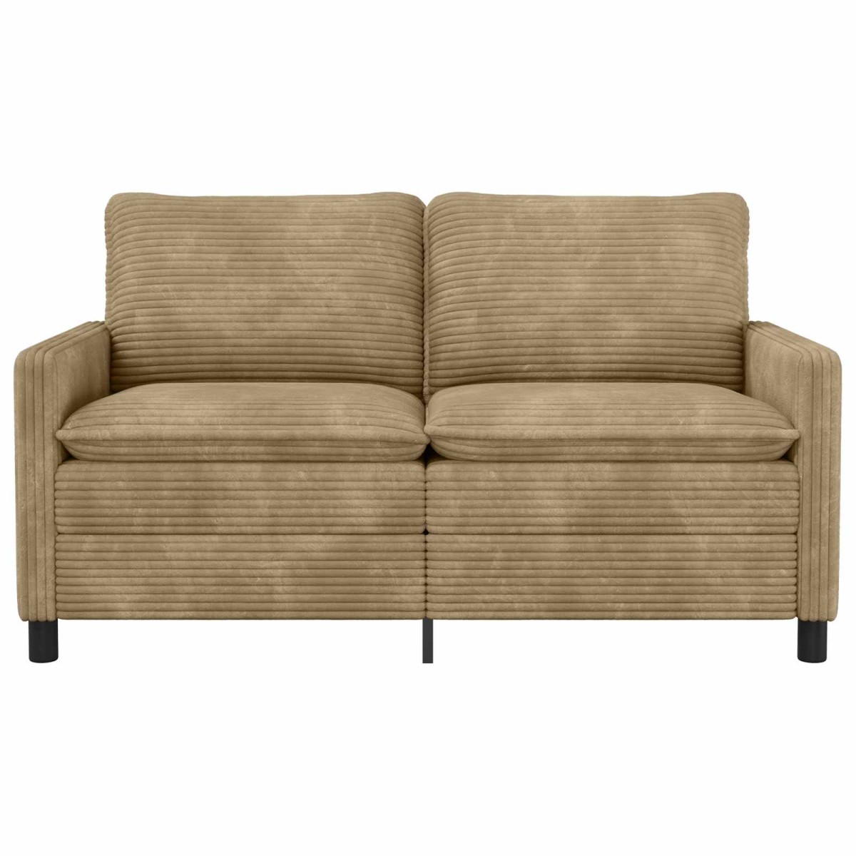 vidaXL Καναπές Taupe 156 x 81 x 87,5 εκ Πολυεστέρας
