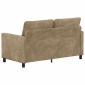vidaXL Καναπές Taupe 156 x 81 x 87,5 εκ Πολυεστέρας