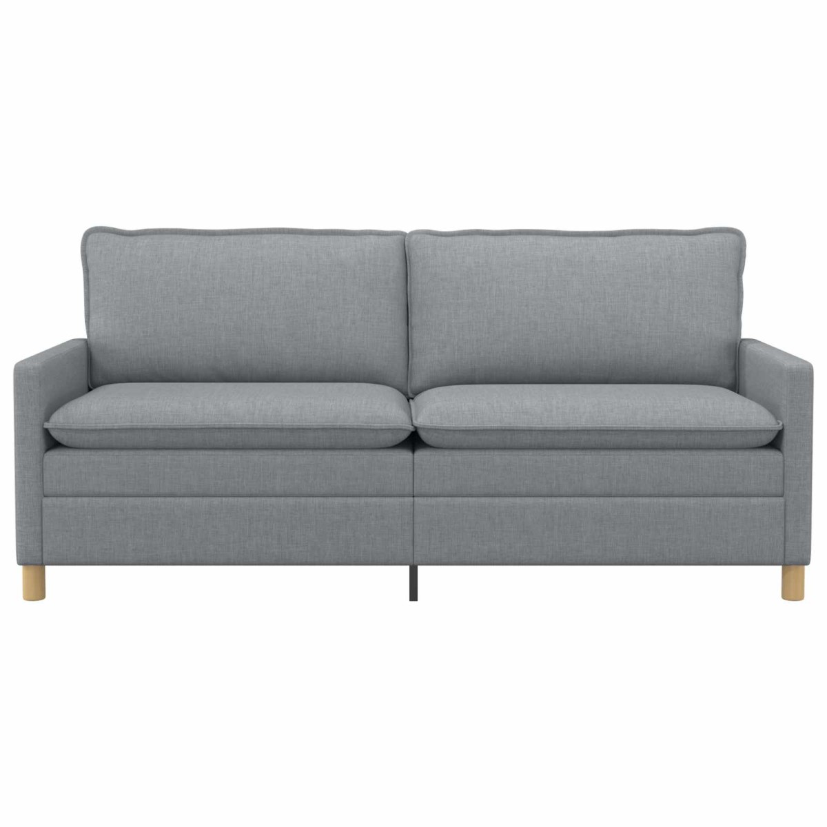 vidaXL Καναπές Ανοιχτό γκρι 196 x 81 x 87,5 εκ. Ύφασμα