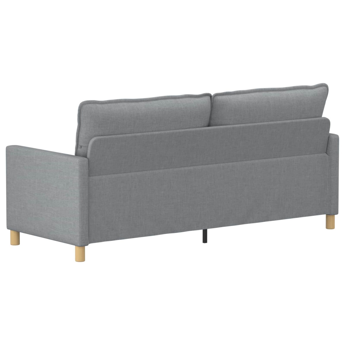 vidaXL Καναπές Ανοιχτό γκρι 196 x 81 x 87,5 εκ. Ύφασμα