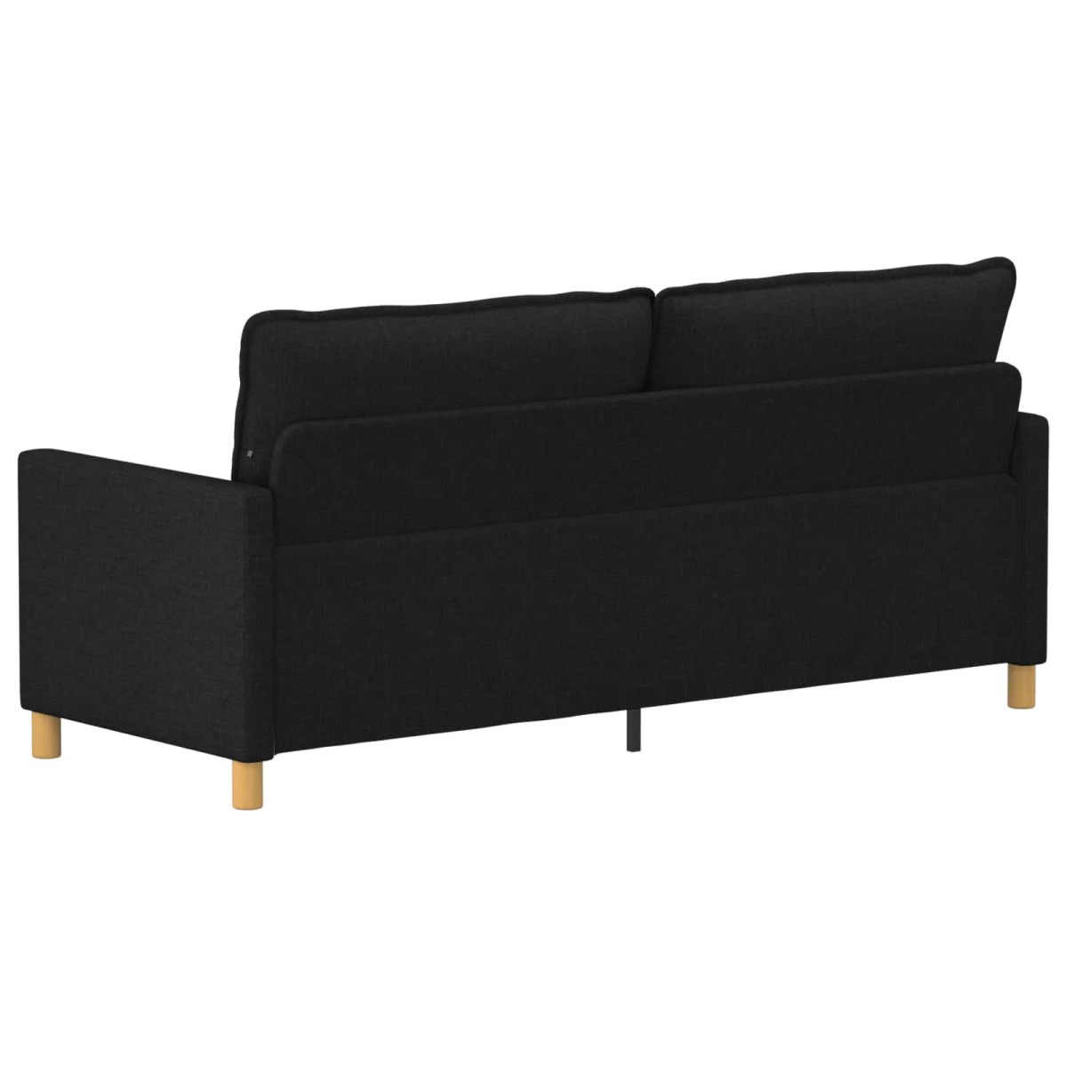 vidaXL Καναπές Μαύρο 196 x 81 x 87,5 εκ. Ύφασμα