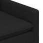 vidaXL Καναπές Μαύρο 196 x 81 x 87,5 εκ. Ύφασμα