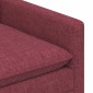 vidaXL Καναπές Κόκκινο 196 x 81 x 87,5 εκ. Ύφασμα