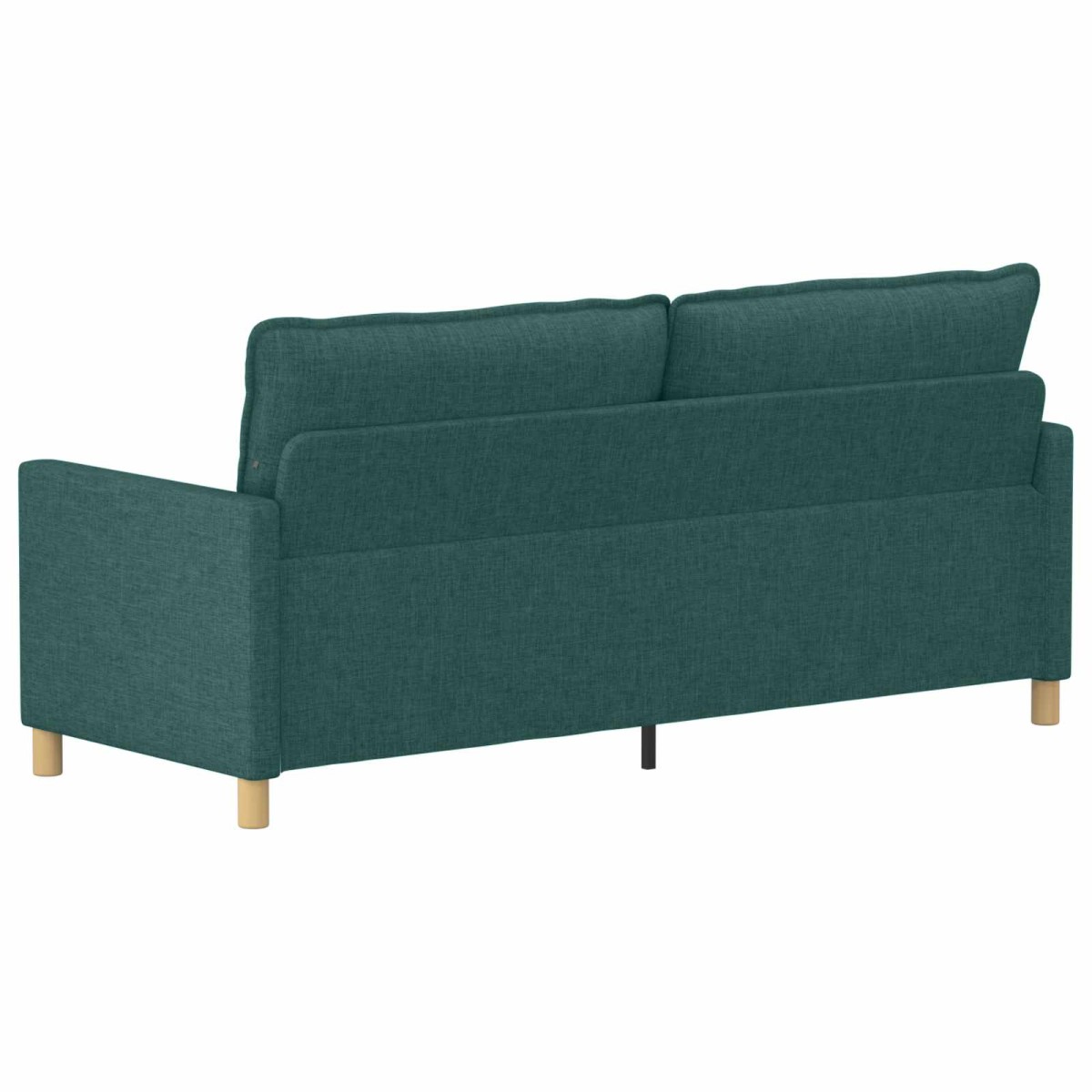 vidaXL Καναπές Σκούρο Πράσινο 196 x 81 x 87,5 εκ. Ύφασμα