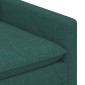 vidaXL Καναπές Σκούρο Πράσινο 196 x 81 x 87,5 εκ. Ύφασμα