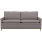 vidaXL Καναπές Taupe 196 x 81 x 87,5 εκ. Ύφασμα