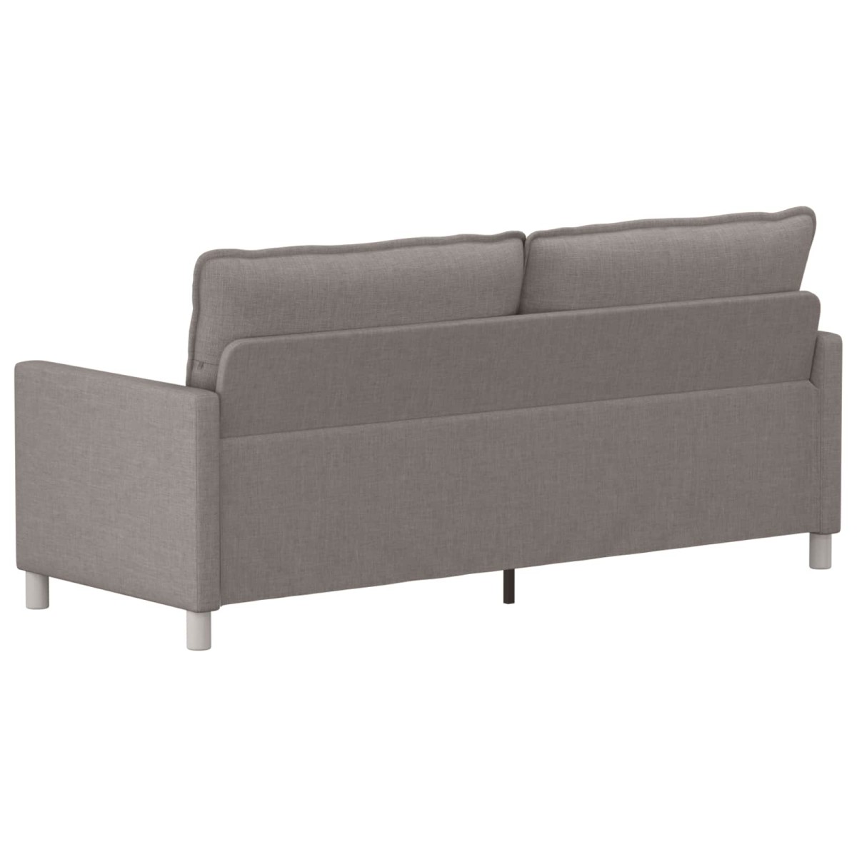 vidaXL Καναπές Taupe 196 x 81 x 87,5 εκ. Ύφασμα