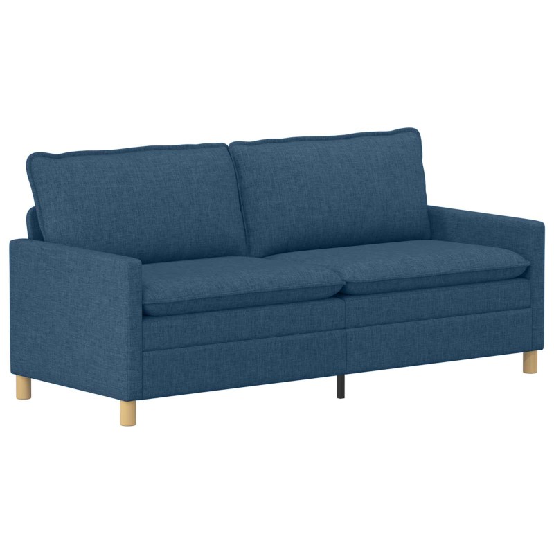 vidaXL Καναπές Μπλε 196 x 81 x 87,5 εκ. Ύφασμα