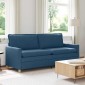vidaXL Καναπές Μπλε 196 x 81 x 87,5 εκ. Ύφασμα