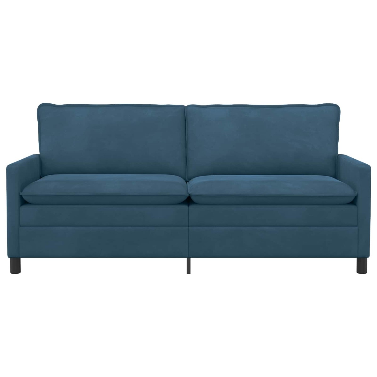 vidaXL Καναπές Μπλε 196 x 81 x 87,5 εκ. Βελούδο