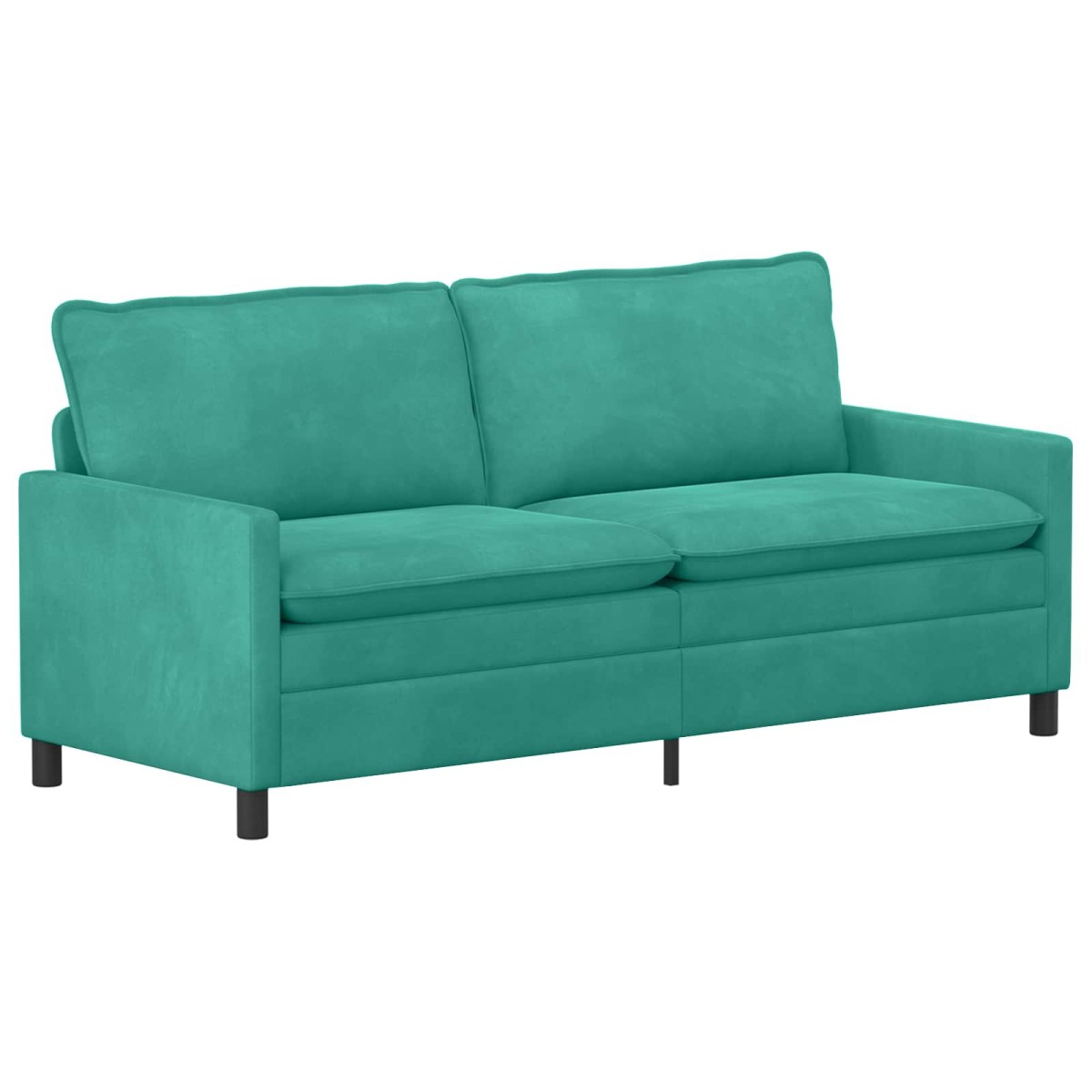 vidaXL Καναπές Τιρκουάζ 196 x 81 x 87,5 εκ. Βελούδο