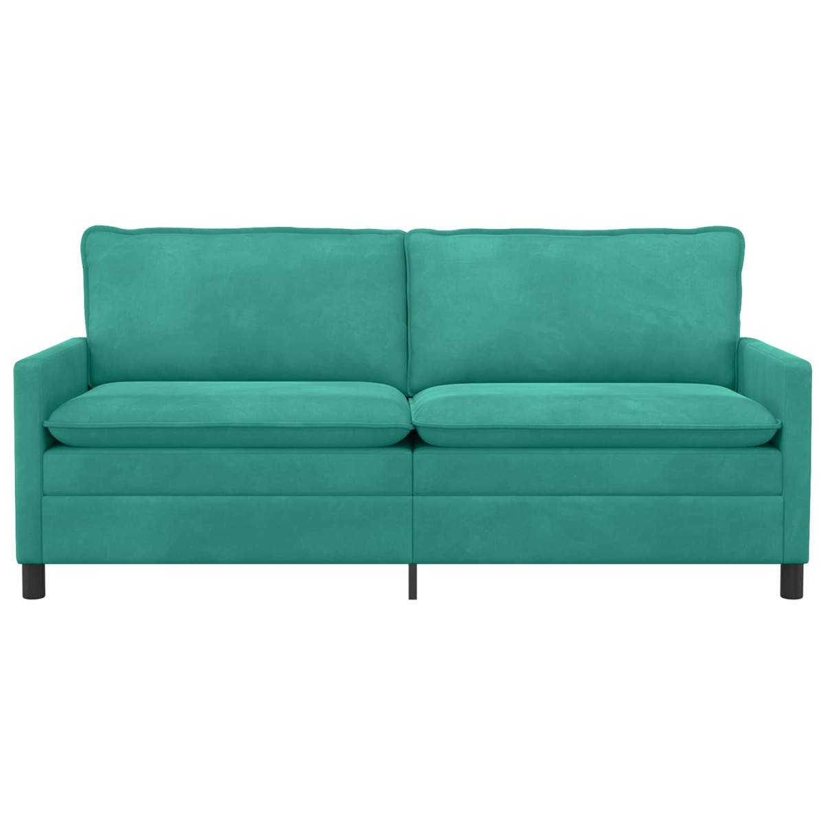 vidaXL Καναπές Τιρκουάζ 196 x 81 x 87,5 εκ. Βελούδο