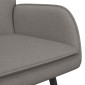 vidaXL Καναπές 2 ατόμων Taupe 115 x 61 x 87 εκ. Ύφασμα