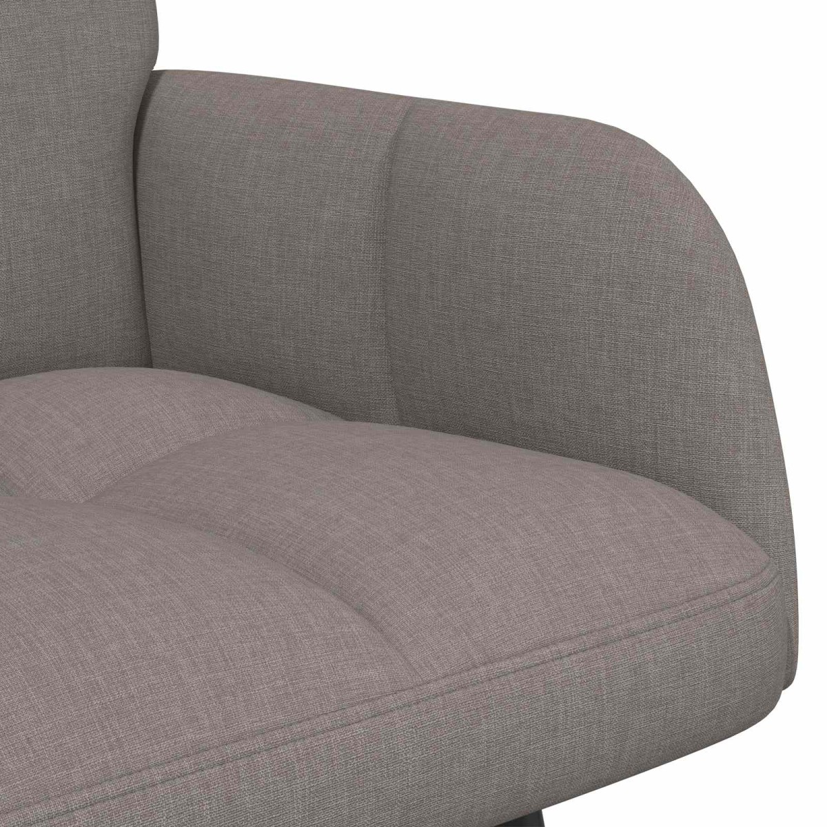 vidaXL Καναπές 2 ατόμων Taupe 115 x 61 x 87 εκ. Ύφασμα