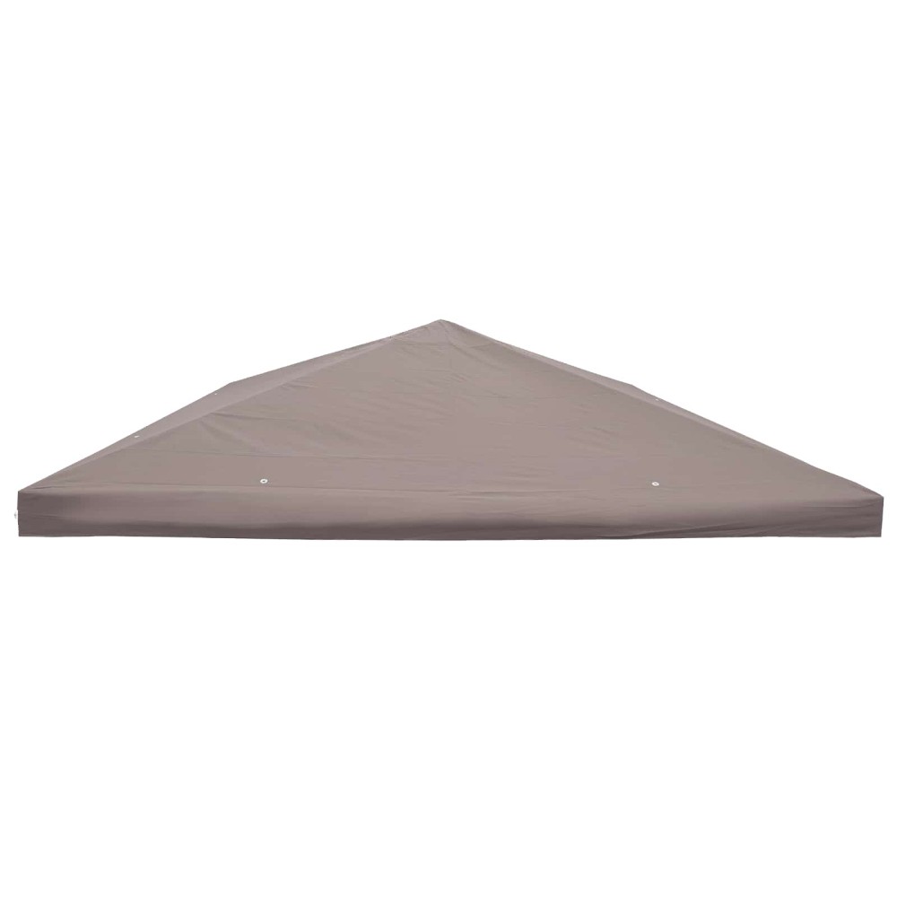 vidaXL Κάλυμμα Γκαζebo Taupe 300 x 300 cm Πολυεστέρας και Χάλυβας