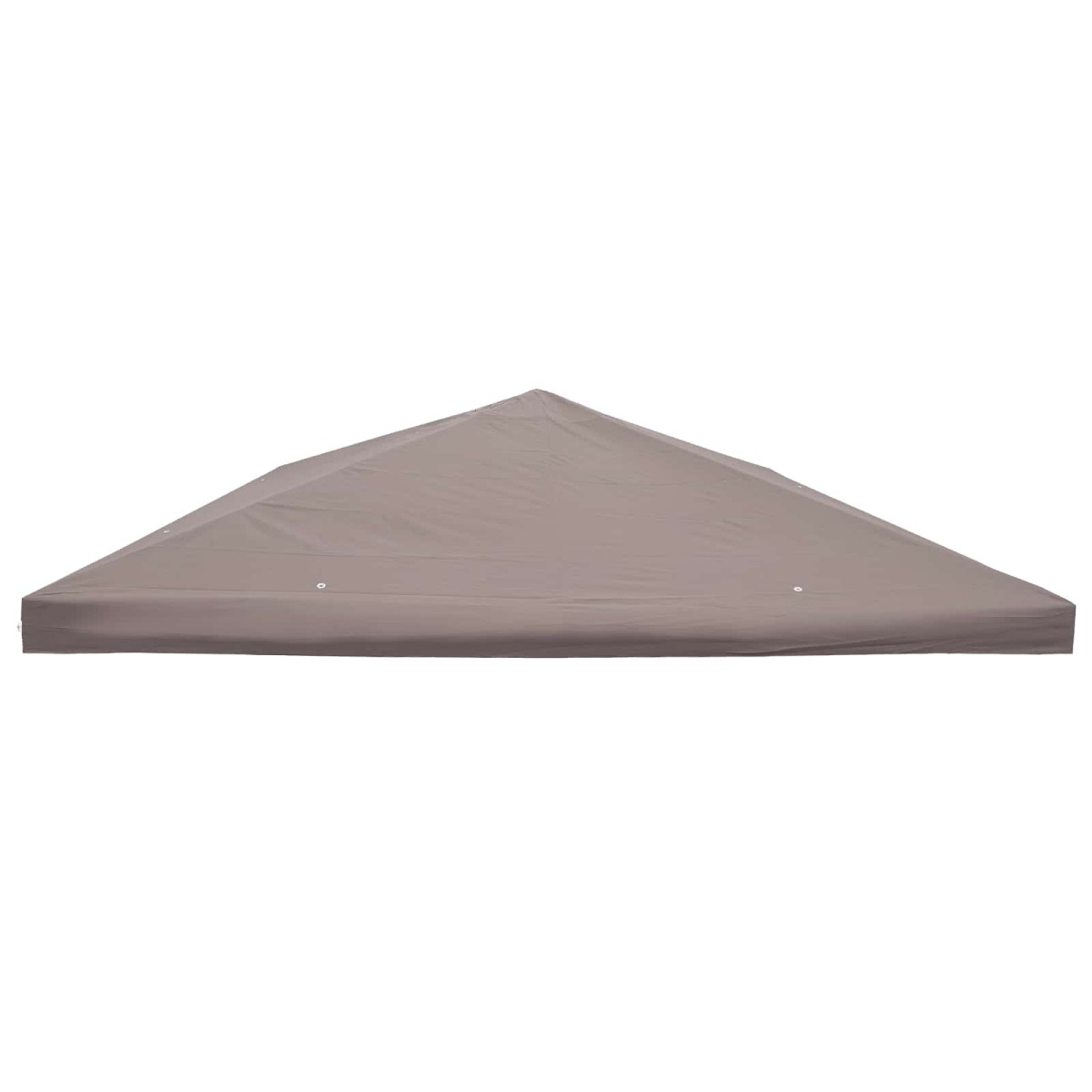 vidaXL Κάλυμμα Γκαζebo Taupe 300 x 300 cm Πολυεστέρας και Χάλυβας