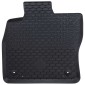vidaXL Πατάκι αυτοκινήτου 4 pcs Μαύρο κατάλληλο για Audi A3 2012-2020