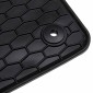 vidaXL Πατάκι αυτοκινήτου 4 pcs Μαύρο κατάλληλο για Audi A3 2012-2020