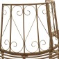 vidaXL Παγκάκι Δέντρου 4-Αριθμός καθισμάτων 160 x 80 x 89 εκ. Ατσάλι