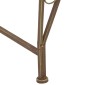 vidaXL Παγκάκι Δέντρου 4-Αριθμός καθισμάτων 160 x 80 x 89 εκ. Ατσάλι