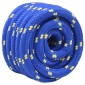 vidaXL Σχοινί Boat 5 mm 25 m Μπλε