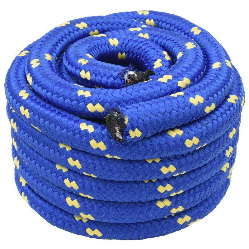 vidaXL Σχοινί Boat 5 mm 25 m Μπλε