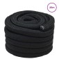 vidaXL Σχοινί Boat 3 mm 25 m Μαύρο PP