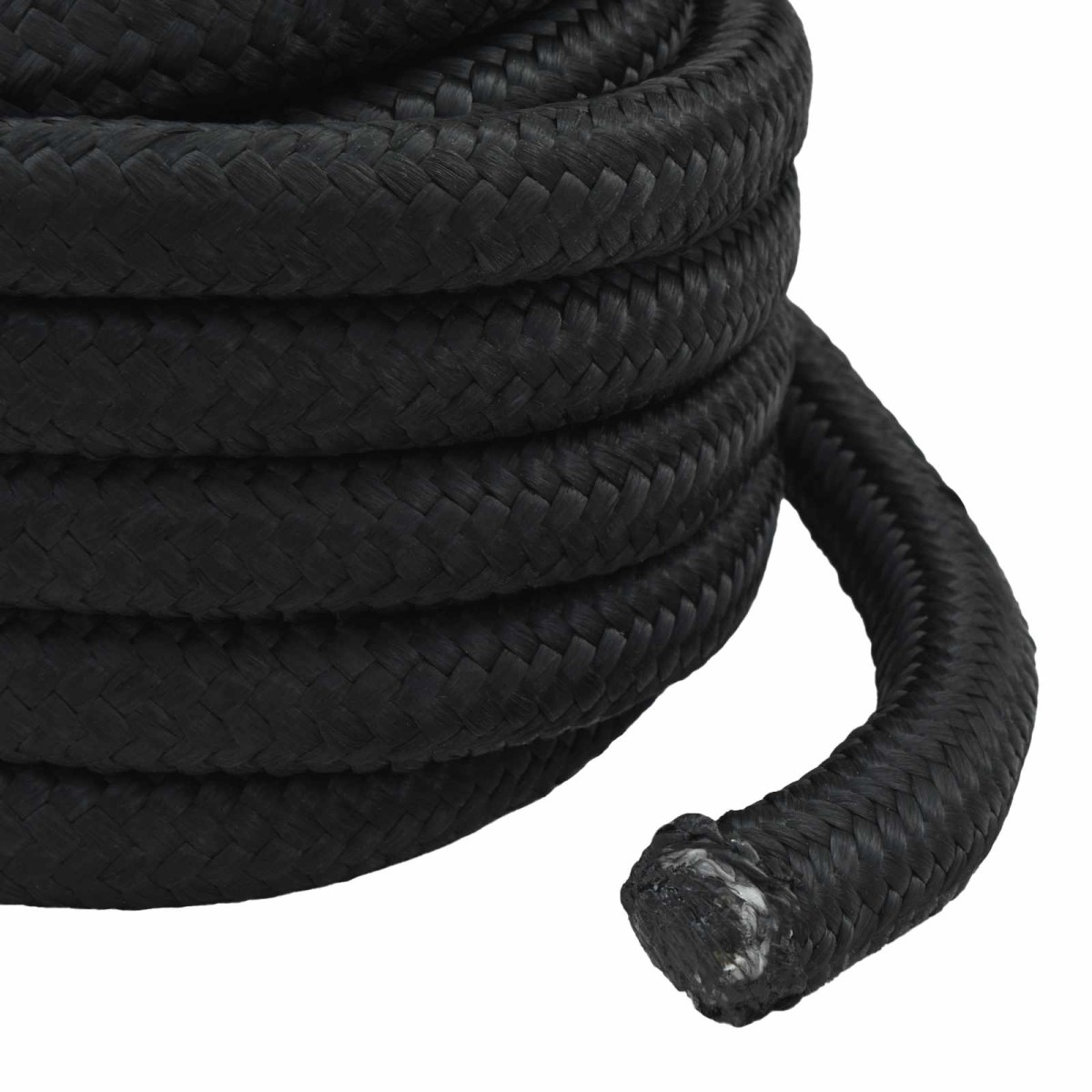 vidaXL Σχοινί Boat 5 mm 5 m Μαύρο