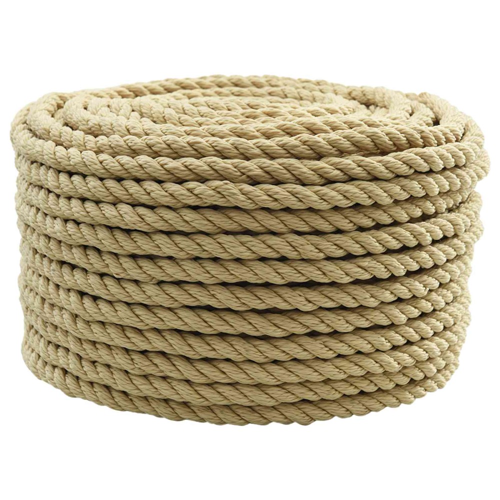 vidaXL Σχοινί Boat 10 mm 50 m Φυσικό