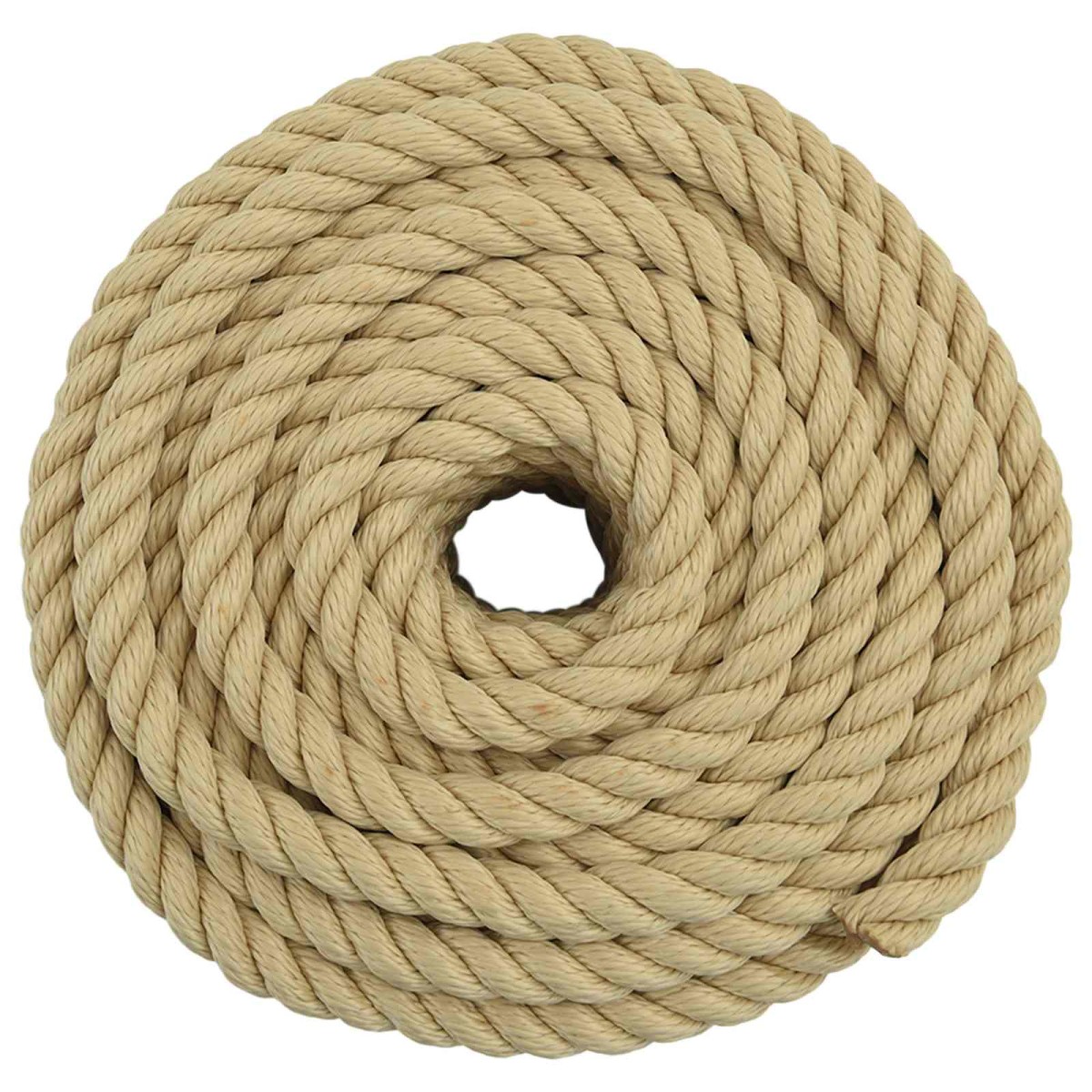 vidaXL Σχοινί Boat 18 mm 50 m Φυσικό