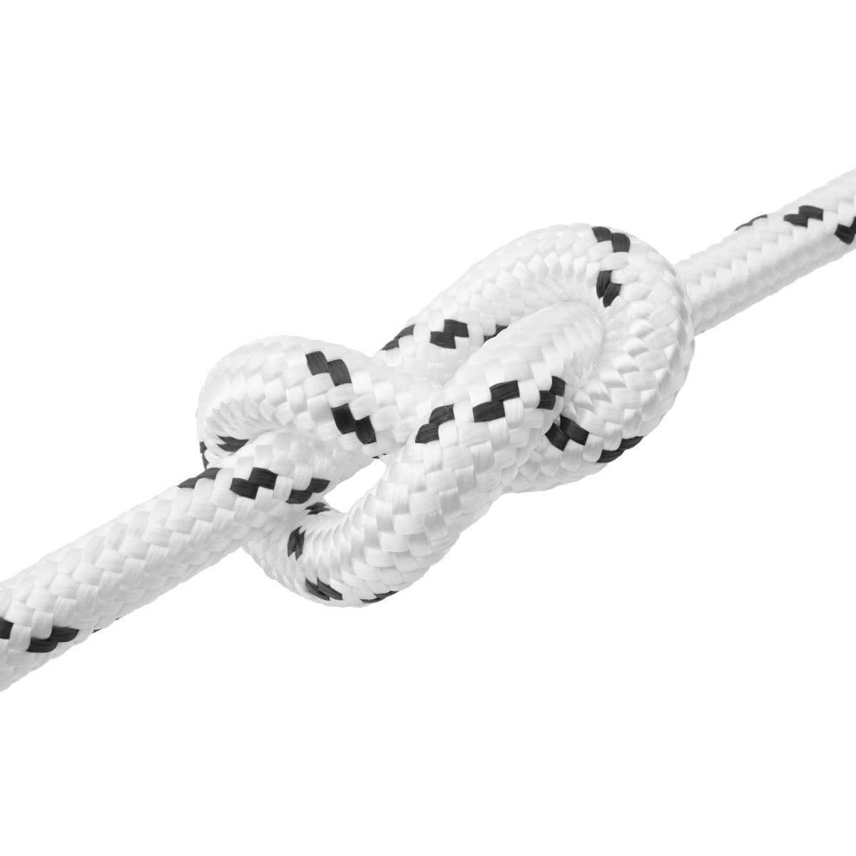 vidaXL Σχοινί Boat 2.5 mm 25 m Λευκό Πολυεστέρας