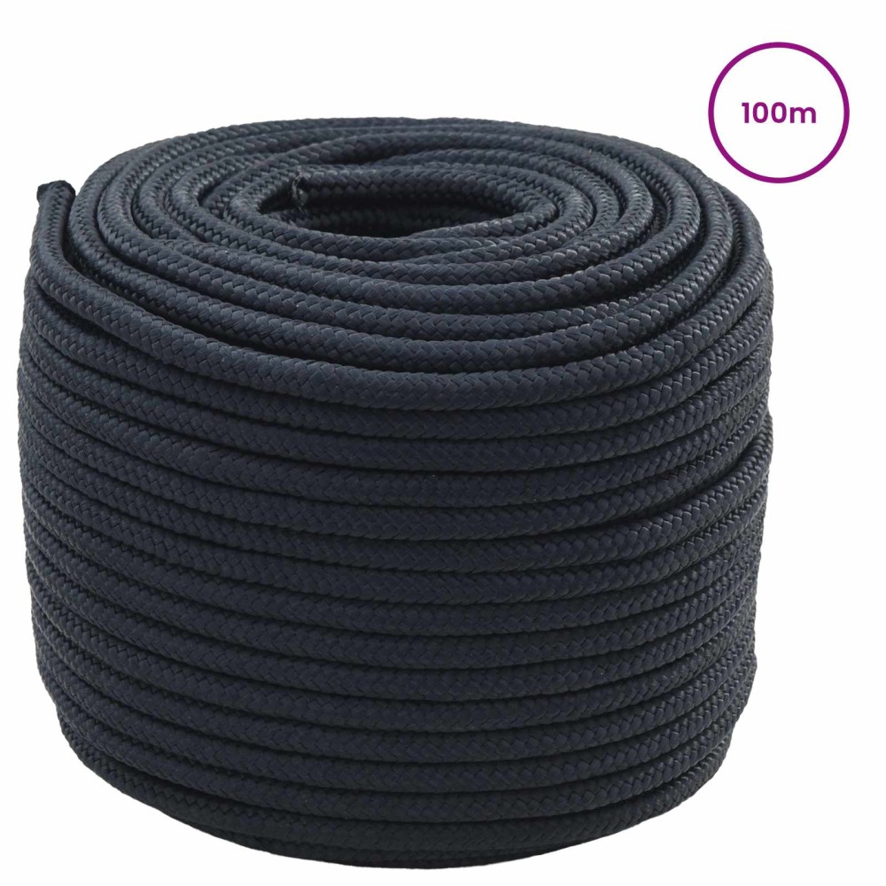 vidaXL Σχοινί Boat 1.2 mm 100 m Βασιλικό Μπλε Πολυεστέρας