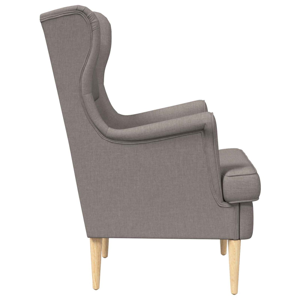 vidaXL Πολυθρόνα Taupe ύφασμα