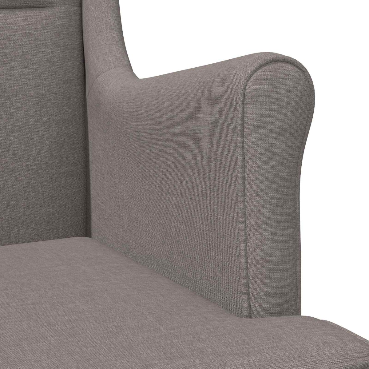 vidaXL Πολυθρόνα Taupe ύφασμα