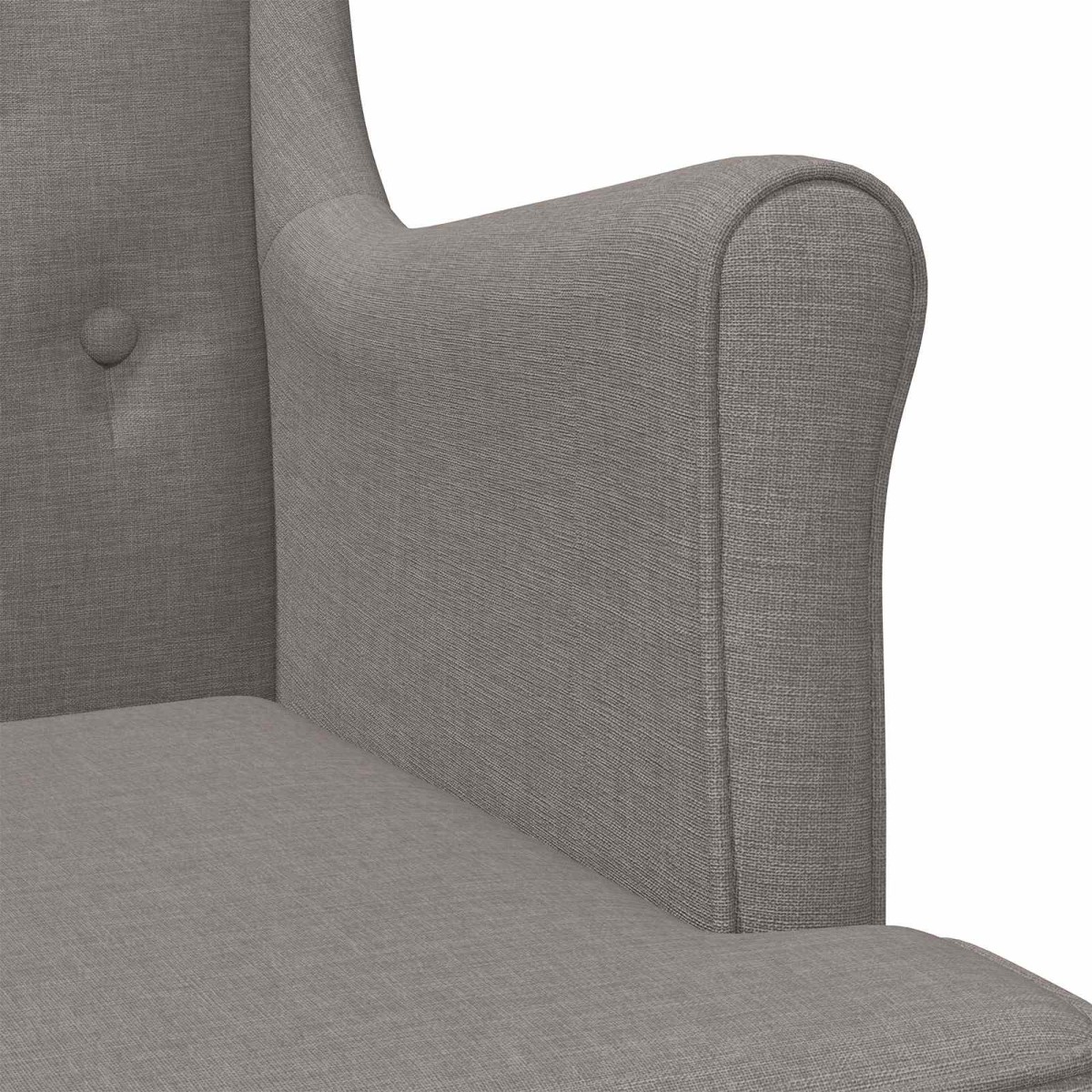 vidaXL Πολυθρόνα Taupe Ύφασμα