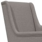 vidaXL Πολυθρόνα Taupe Ύφασμα
