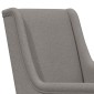 vidaXL Κουνιστή καρέκλα Taupe 62 x 80 x 85 εκ ύφασμα