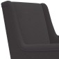 vidaXL Κουνιστή καρέκλα Σκούρο Γκρι 62 x 80 x 85 εκ Μπουκλέ
