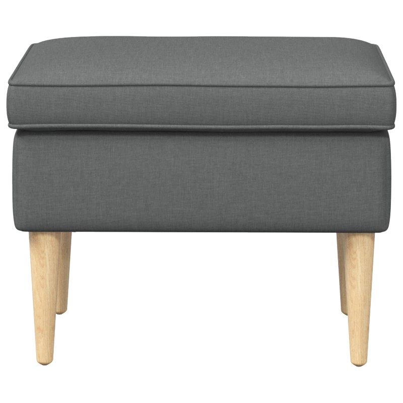 vidaXL Πολυθρόνα Ποδιών Σκούρο Γκρι 55 x 35 x 41 εκ
