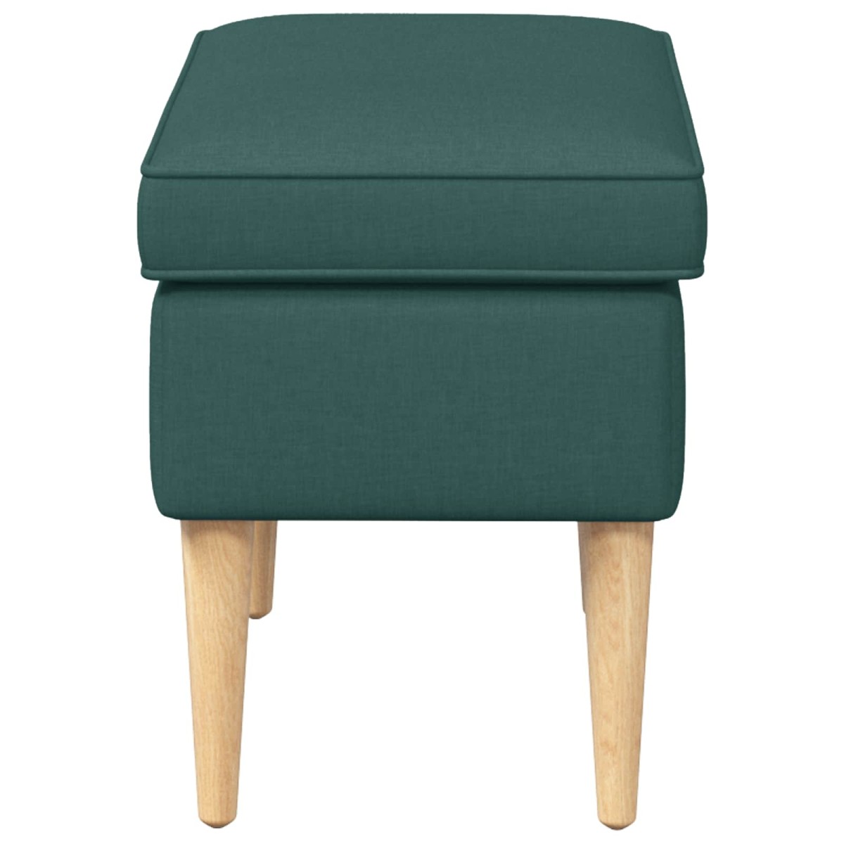 vidaXL Πολυθρόνα Ποδιών Σκούρο Πράσινο 55 x 35 x 41 εκ