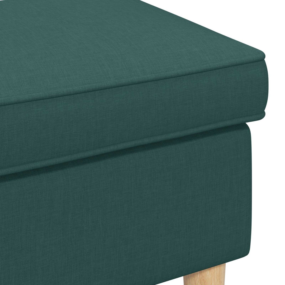 vidaXL Πολυθρόνα Ποδιών Σκούρο Πράσινο 55 x 35 x 41 εκ