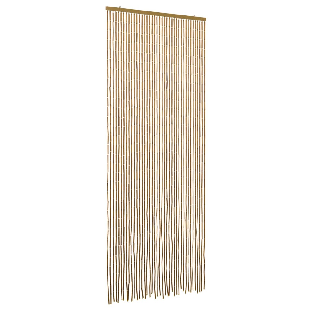 vidaXL Κουρτίνα Πόρτας για Έντομα πολύχρωμο 90 x 200 cm Μπαμπού