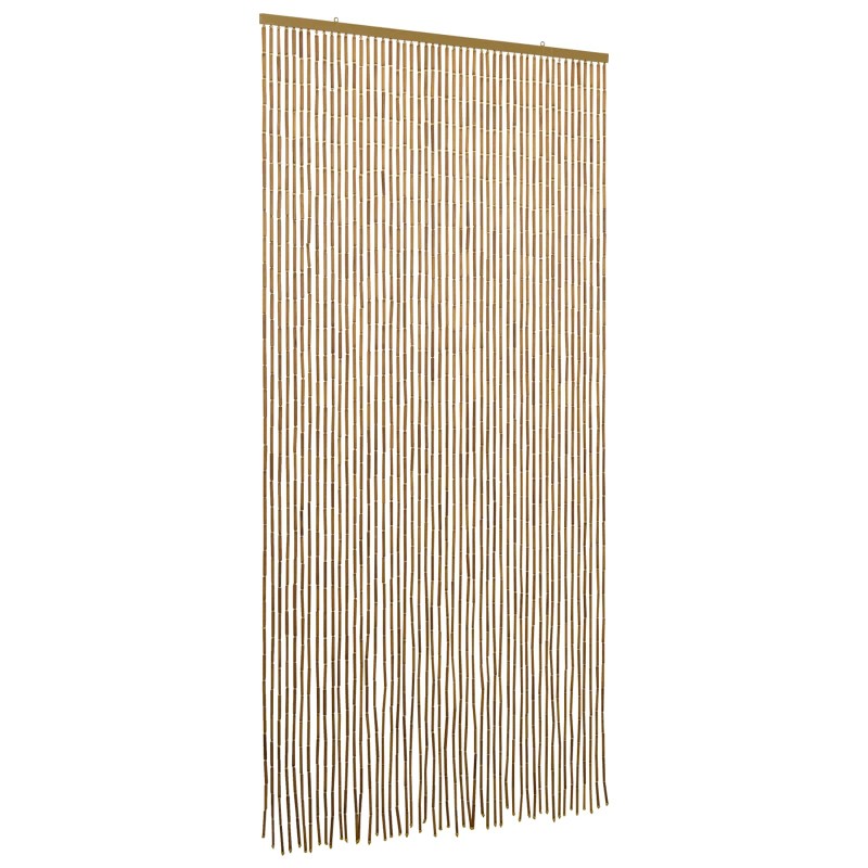 vidaXL Κουρτίνα Πόρτας για Έντομα πολύχρωμο 100 x 200 cm Μπαμπού