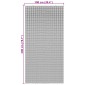 vidaXL Κουρτίνα Πόρτας για Έντομα πολύχρωμο 200 x 100 cm Μπαμπού