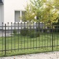 vidaXL Δαχτυλίδι φράχτη TILBURG 200 x 150 cm Μαύρο