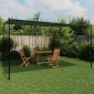 vidaXL Κιόσκι 4 x 3,98 x 2,67 μ Πράσινο Πολυεστέρας και Χάλυβας