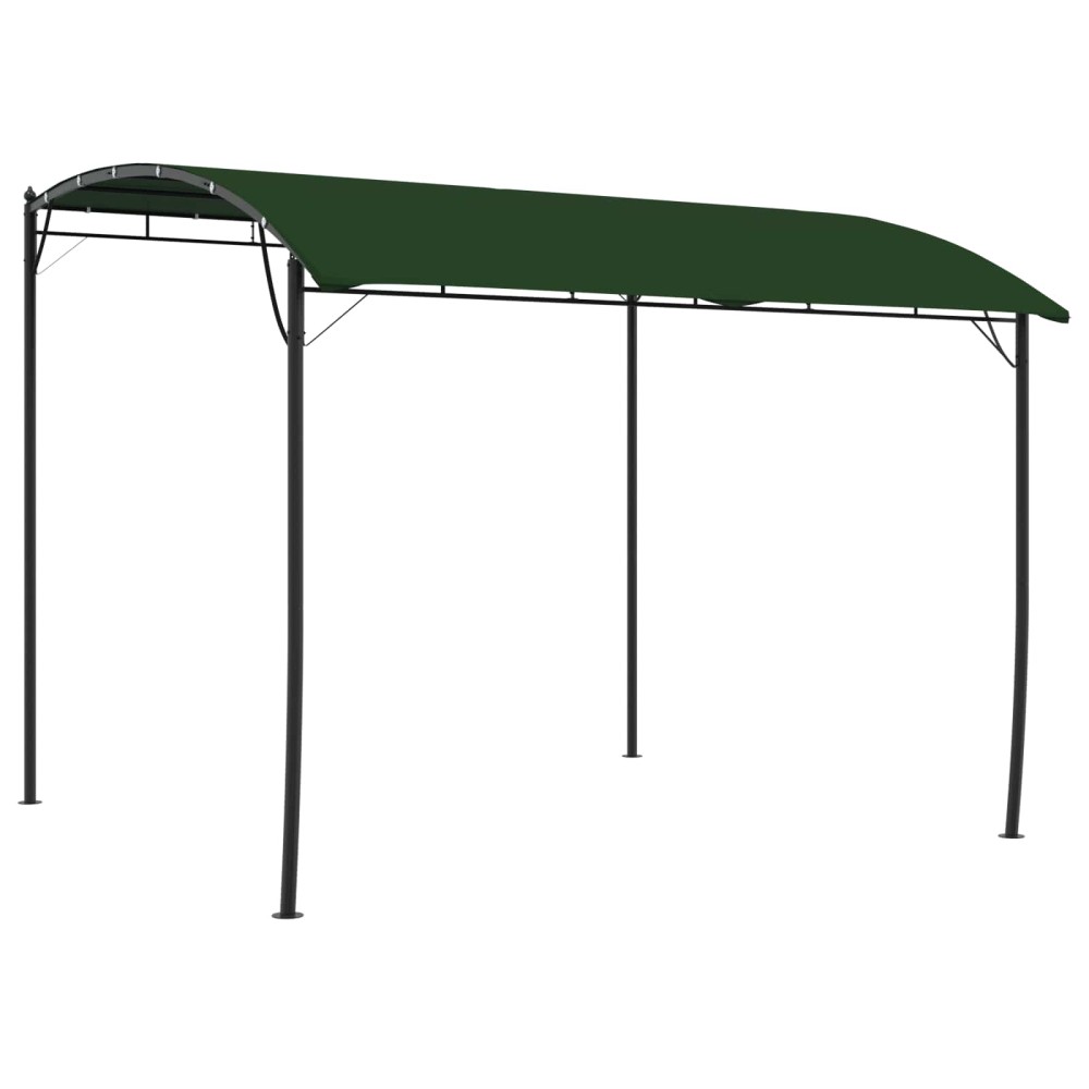 vidaXL Κιόσκι 3 x 3 x 2,55 m Πράσινο