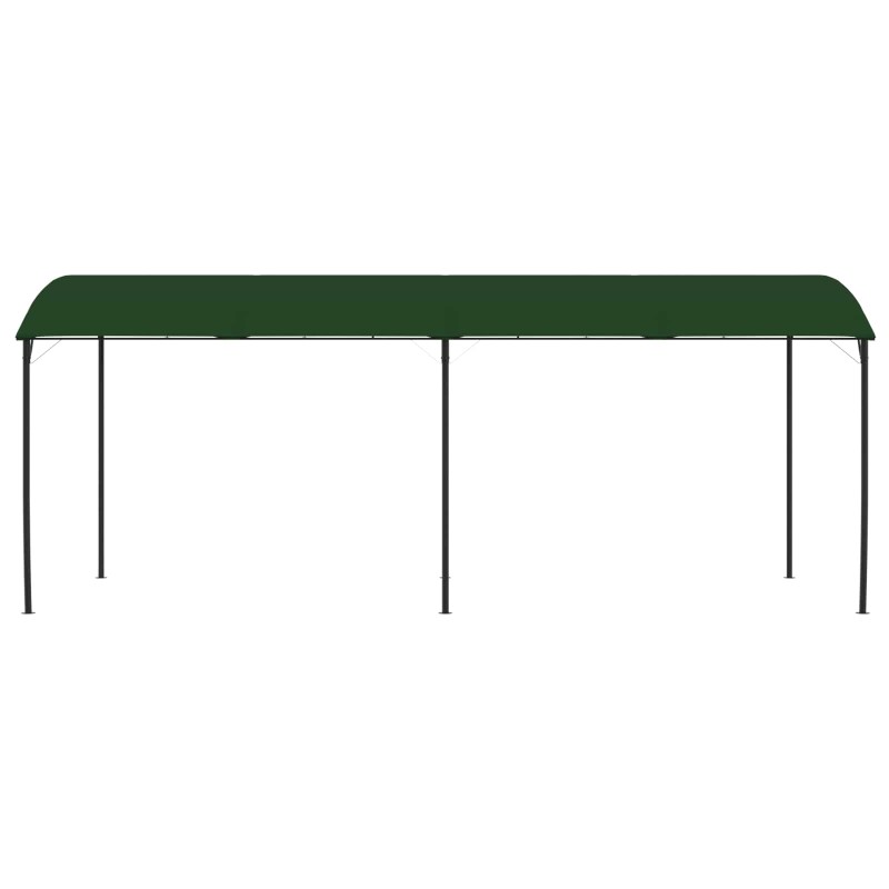 vidaXL Κιόσκι 6 x 3 x 2,55 m Πράσινο
