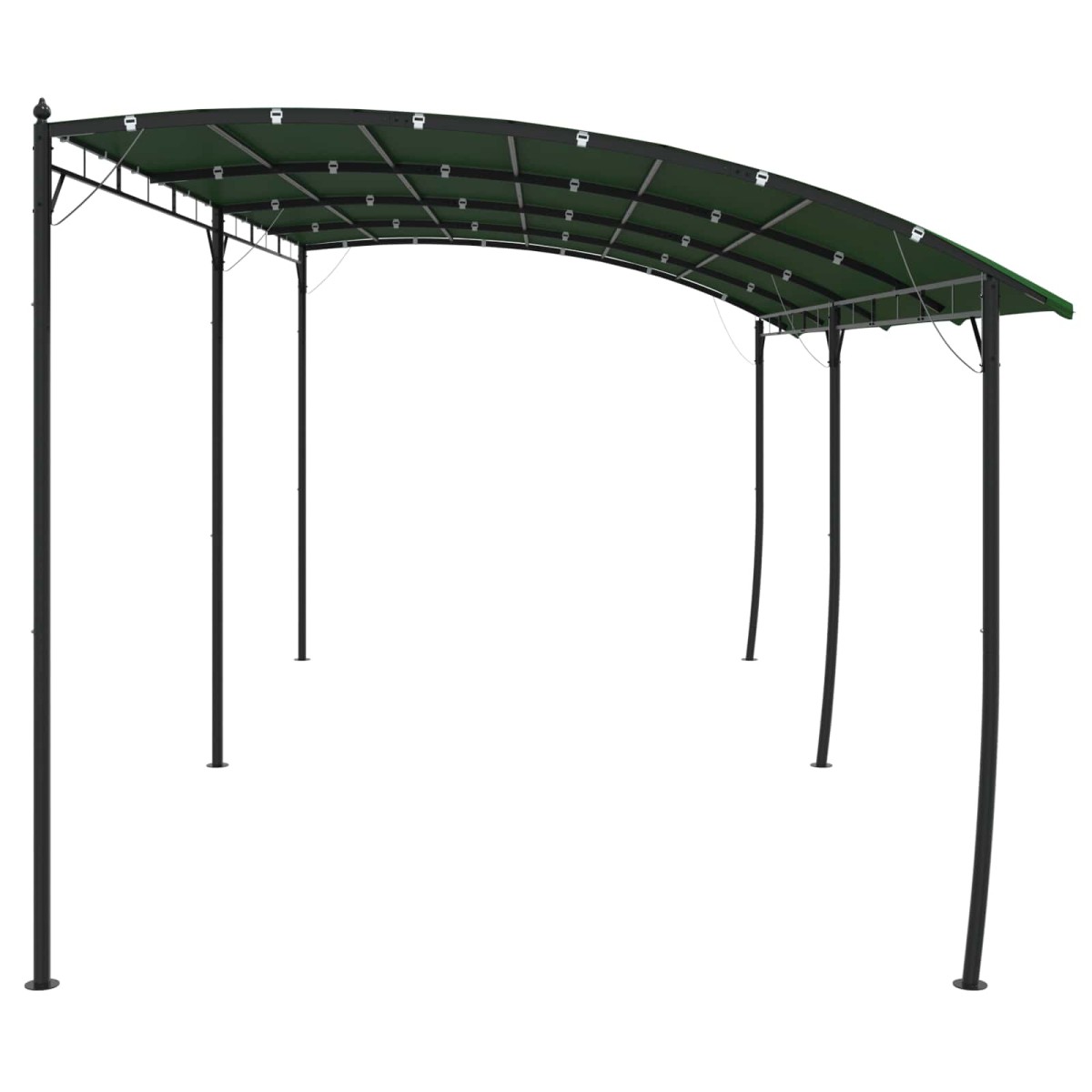 vidaXL Κιόσκι 6 x 3 x 2,55 m Πράσινο