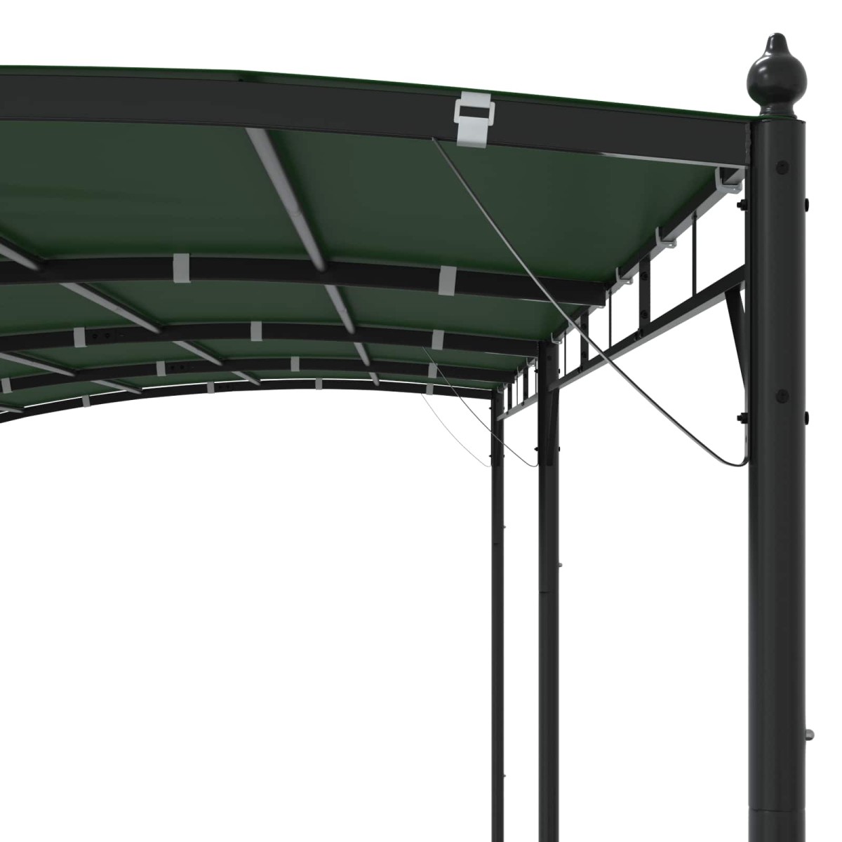 vidaXL Κιόσκι 6 x 3 x 2,55 m Πράσινο